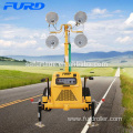 7 M Mobile Led Tower Light with Diesel Generator